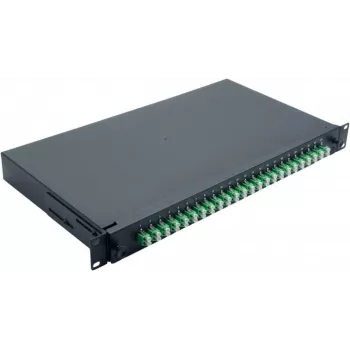 Helos 375555 rack cabinet 1U Black
