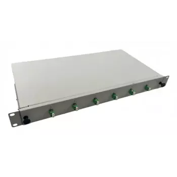 Helos 375550 rack cabinet 1U Grey
