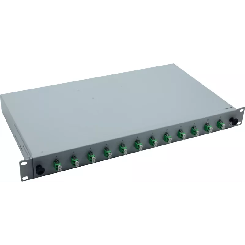Helos 375552 rack cabinet 1U Grey