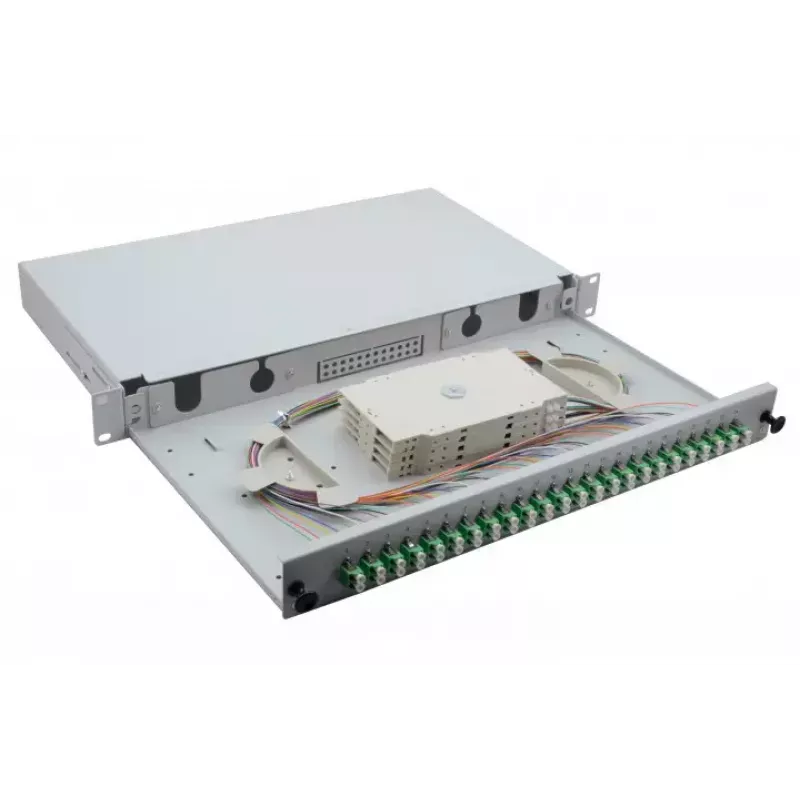 Helos 375554 rack cabinet 1U Grey
