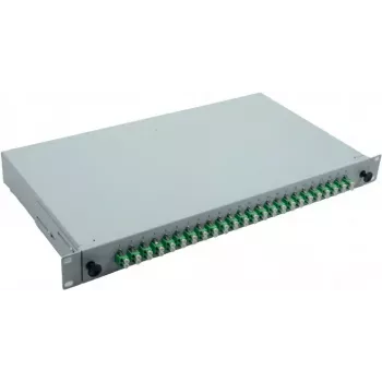 Helos 375554 rack cabinet 1U Grey