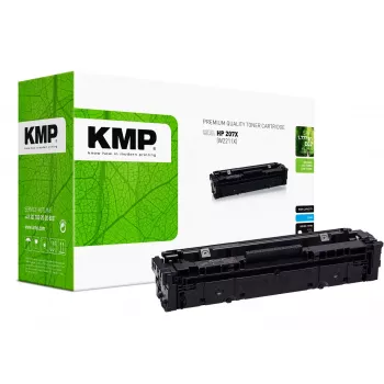KMP Toner HP 207X cyan 2450 Pages remanufactured
