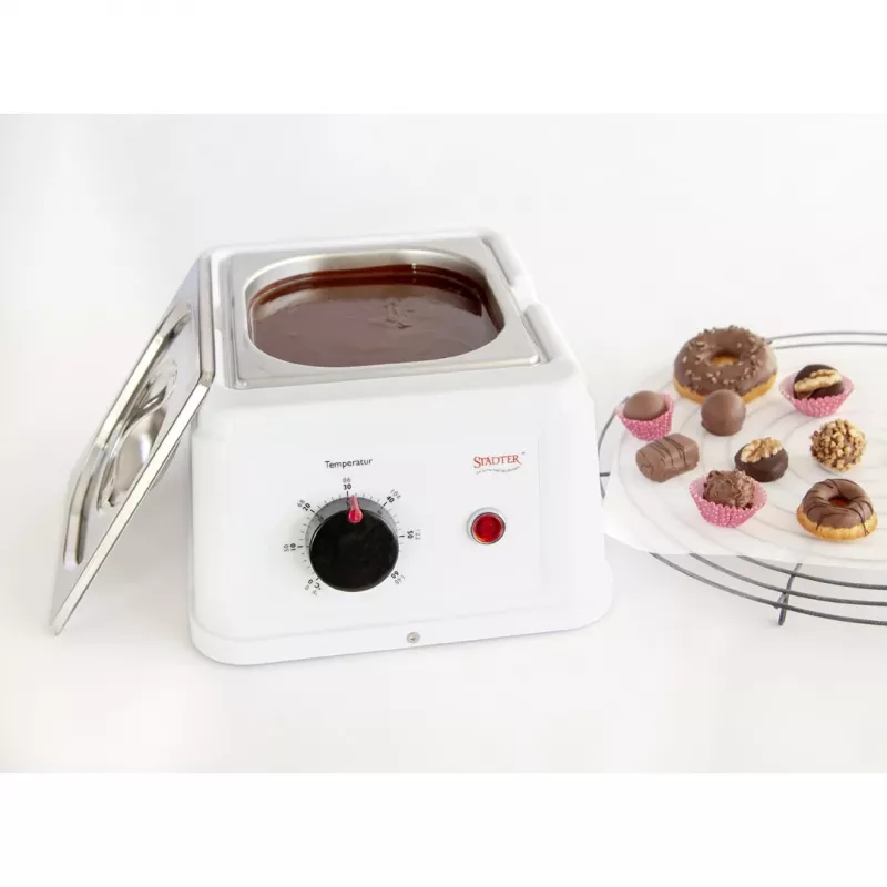 Städter Chocolate Melter, 1.5 L, Silver/White