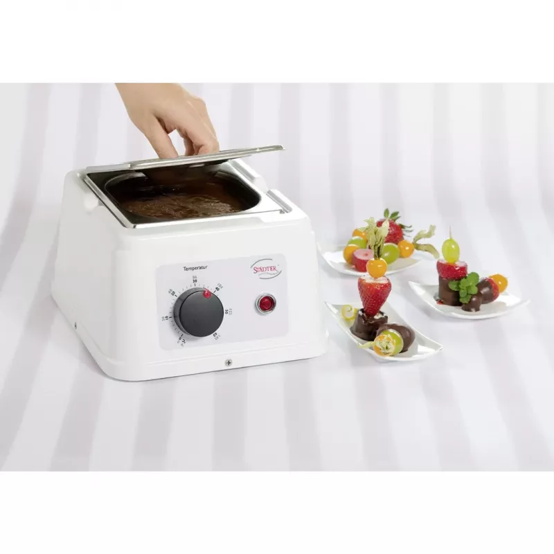 Städter Chocolate Melter, 1.5 L, Silver/White
