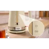 Bosch MyMoment electric kettle 1.7 L 2400 W Cream