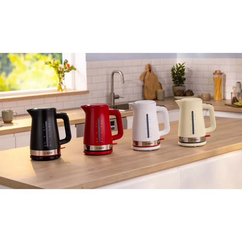 Bosch MyMoment electric kettle 1.7 L 2400 W Cream