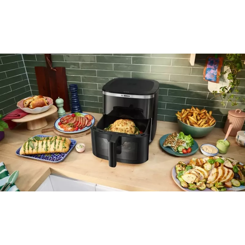 Bosch Serie 6 MAFS2671B fryer Single 7.2 L Stand-alone 1800 W Hot air fryer Black