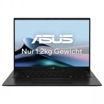 ASUS Zenbook 14 OLED UM3406GA-QD032W Laptop, AMD Ryzen AI 7 445, 14 inch WUXGA, 32GB RAM, 1TB SSD, Windows 11 Home, Black