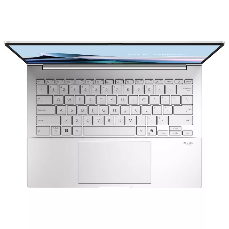 ASUS Zenbook 14 OLED UX3405CA-ST775X Laptop, Intel Core Ultra 9 285H, 32GB RAM, 1TB SSD, 14 inch WQXGA+, Windows 11 Pro, Silver