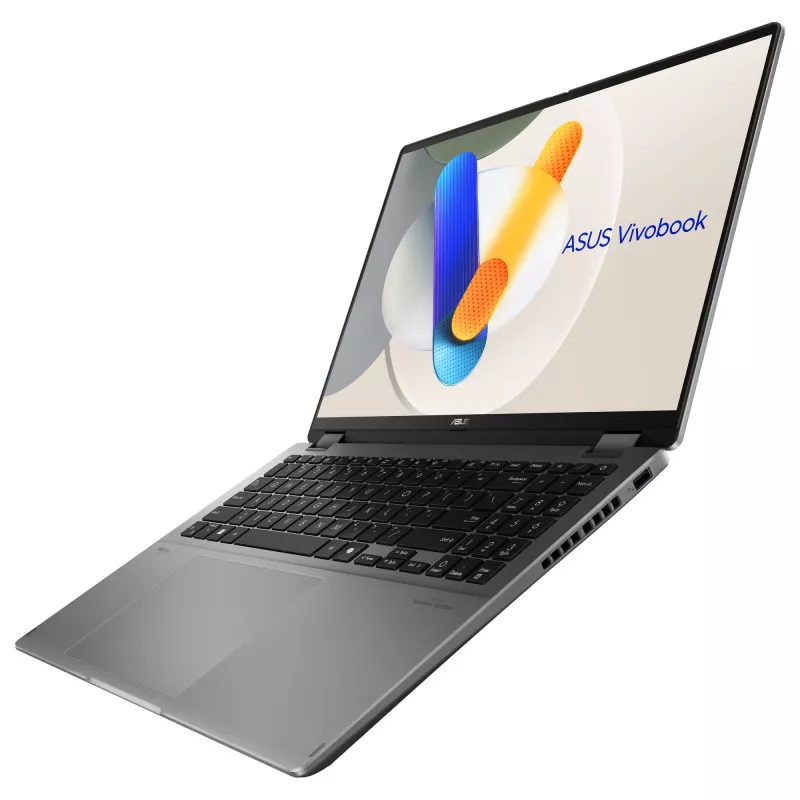 ASUS Vivobook 16 Flip TP3607SA-SI155W 2-in-1 Laptop, Intel Core Ultra 7 256V, 16 inch WUXGA Touchscreen, 16GB RAM, 1TB SSD, Windows 11 Home, Grey