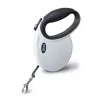 Retractable Dog Leash Hilton Smart Dog Tape M — 4 m, for dogs up to 20 kg, white-black