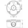 Uniview TR-JB05-B-IN Junction Box for Security Cameras