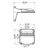 Uniview TR-WM03-D-IN-BLACK Wall Mount Bracket for Dome Cameras
