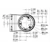 Uniview TR-WM03-D-IN-BLACK Wall Mount Bracket for Dome Cameras
