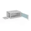 ALANTEC 19 4U 600x450 wall-mounted cabinet, grey