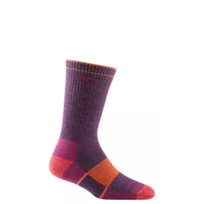 Darn Tough Hiker Boot sock, plum heather, size M