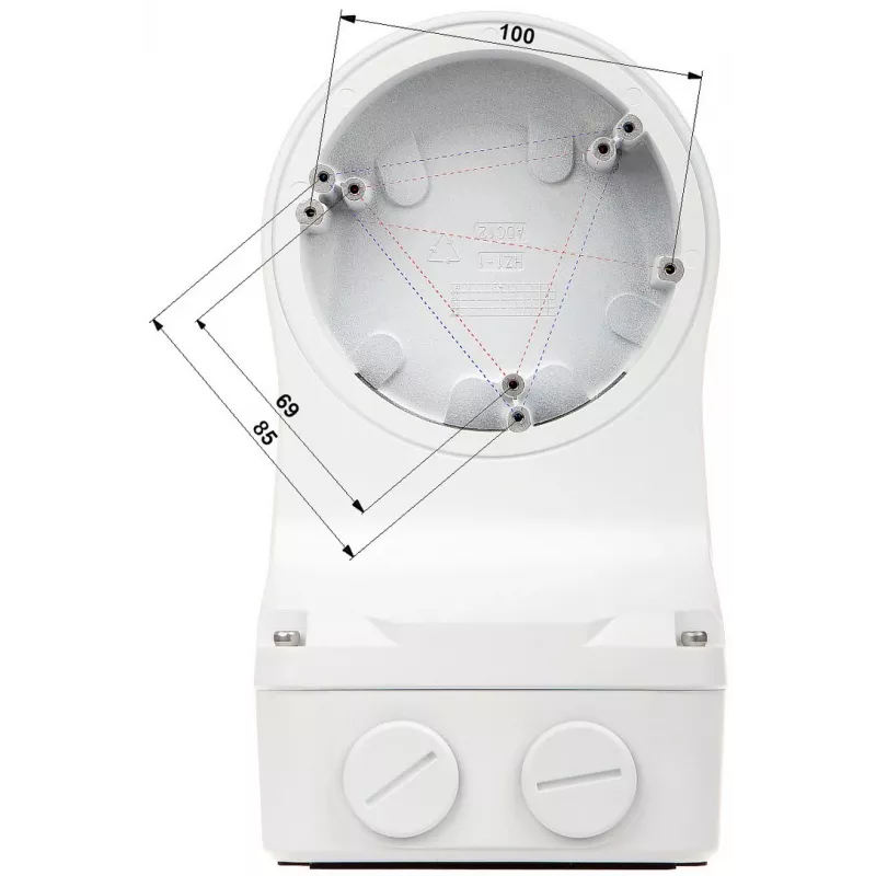 Mount for Dome Cameras TR-JB07/WM03-G-IN