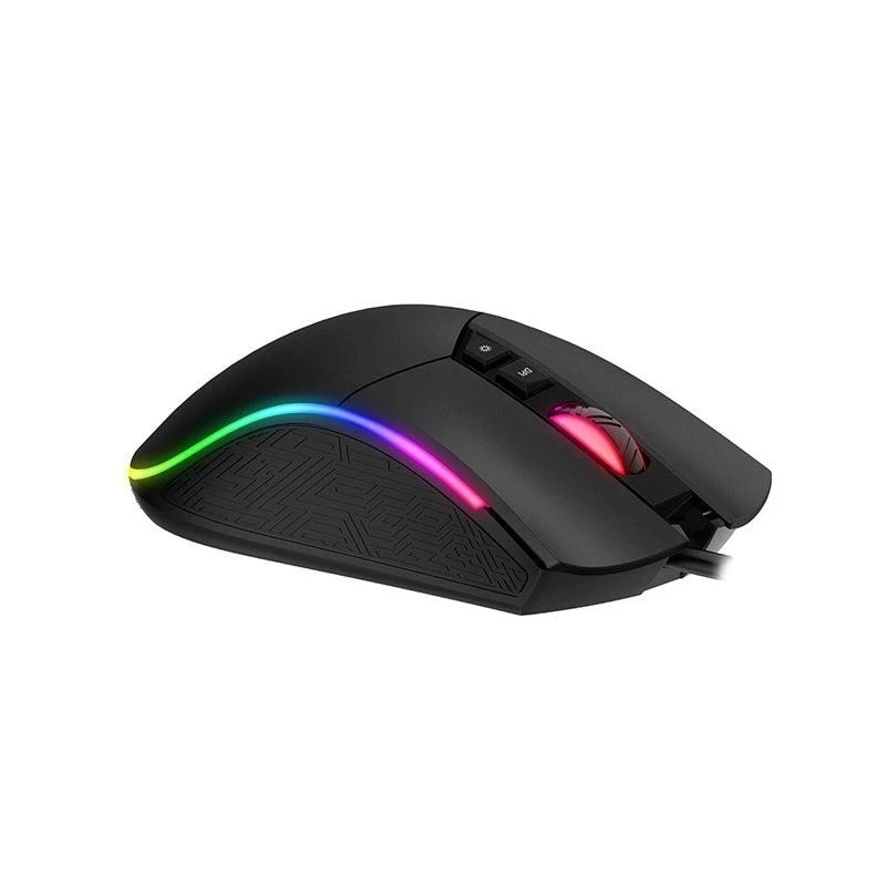 Gaming mouse HAVIT MS1001S V2 optical sensor RGB wired black-grey