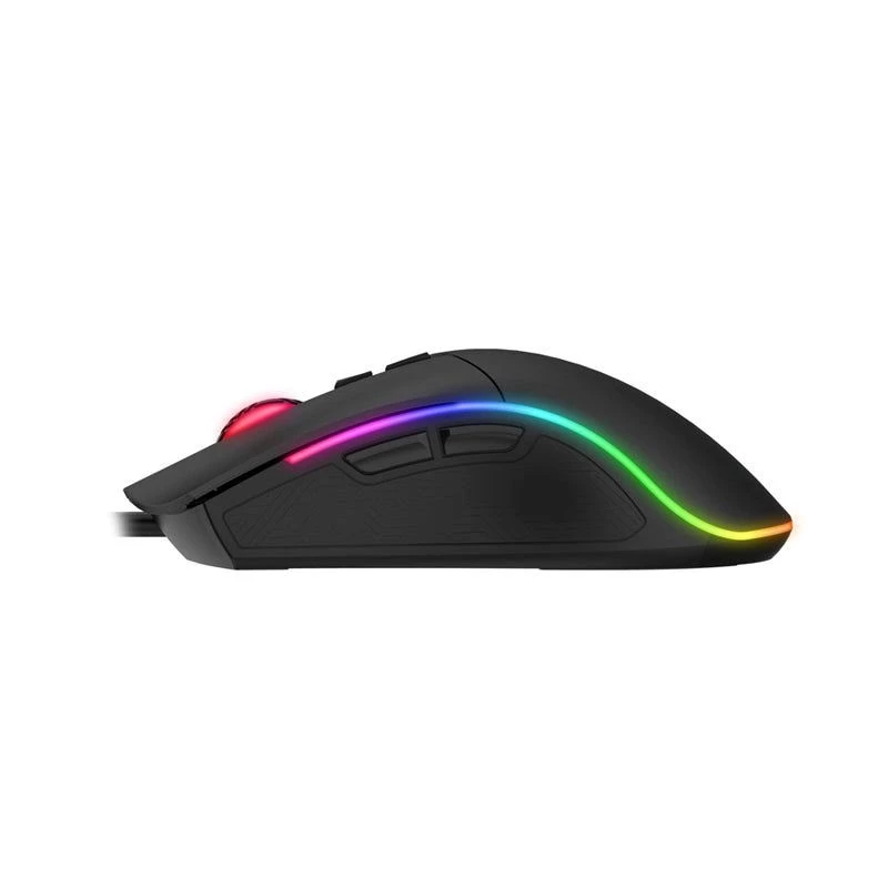 Gaming mouse HAVIT MS1001S V2 optical sensor RGB wired black-grey