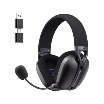 Gaming Headset HAVIT Fuxi-H3 Plus — Wired Stereo Headphones with Microphone (black)
