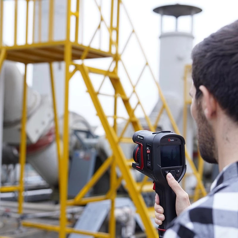 H2 Camera thermal imaging, IR 256x192, -40~650°C, FOV 25°×19°, 4,3 touchscreen LCD, Laser, 5MP, 64GB, Wi-Fi, Bluetooth