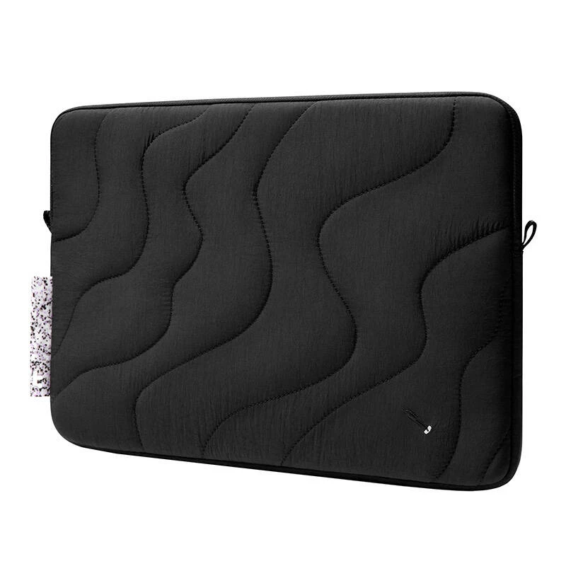 Laptop sleeve Tomtoc Terra-A27 for 16-inch laptops, black, protective neoprene exterior