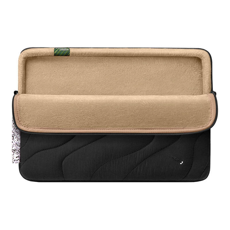 Laptop sleeve Tomtoc Terra-A27 for 16-inch laptops, black, protective neoprene exterior