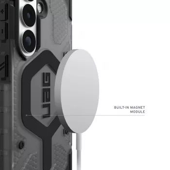 UAG Urban Armor Gear Pathfinder Case with Magnet Module | Samsung Galaxy S26 | ash (grey transparent)/Black | 214528113140 (214528113140)