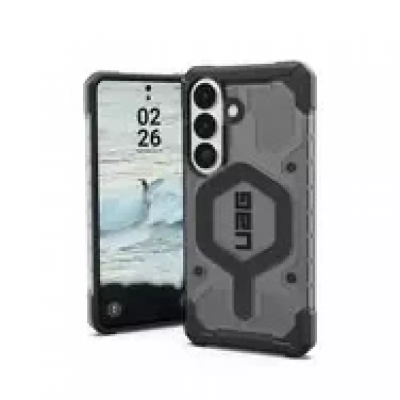 UAG Urban Armor Gear Pathfinder Case with Magnet Module | Samsung Galaxy S26 | ash (grey transparent)/Black | 214528113140 (214528113140)