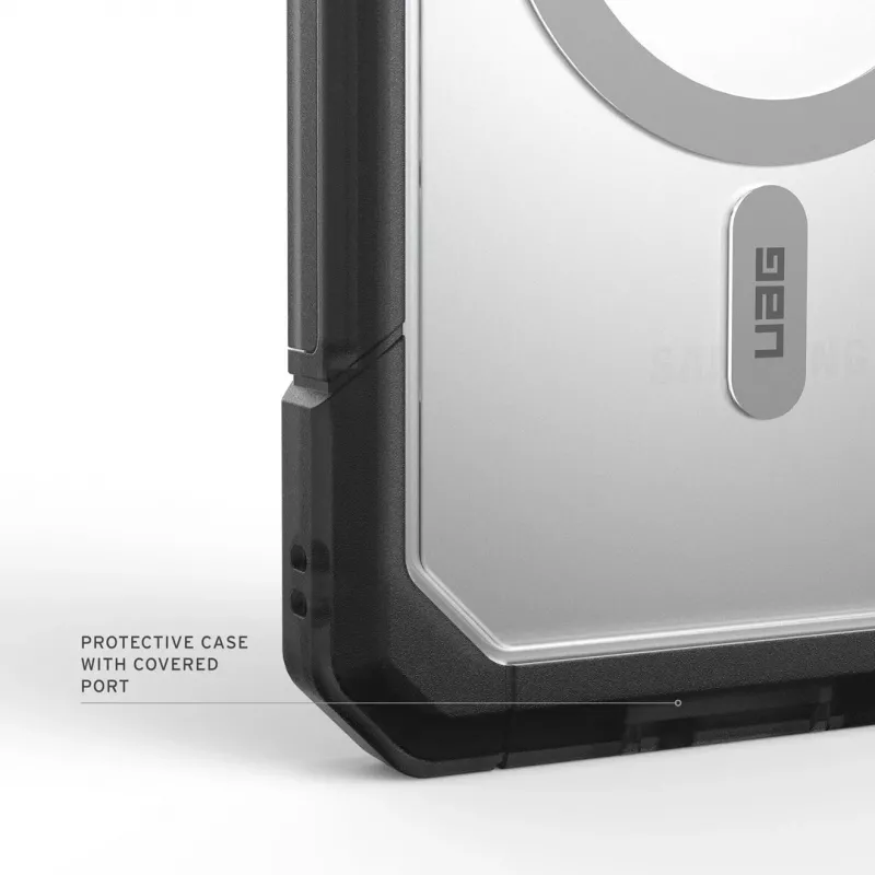 UAG Urban Armor Gear Trooper Case with Magnet Module | Samsung Galaxy S26 Ultra | transparent/ash (grey) | 214516114G31 (214516114G31)