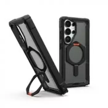UAG Urban Armor Gear Plasma XTE Kickstand Case with Magnet Module | Samsung Galaxy S26 Ultra | Black/orange | 214522114097 (214522114097)