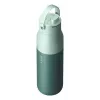 Stainless steel LARQ PureVis 2 self-cleaning water bottle 680 ml, screw lid, built-in battery, 20-day life, green