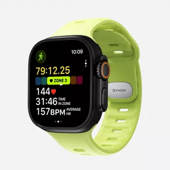 NOMAD Tempo Band - strap for Apple Watch 49mm with FKM (lumen)
