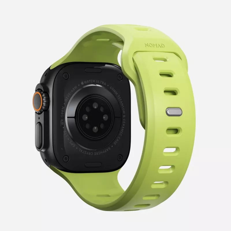 NOMAD Tempo Band - strap for Apple Watch 49mm with FKM (lumen)