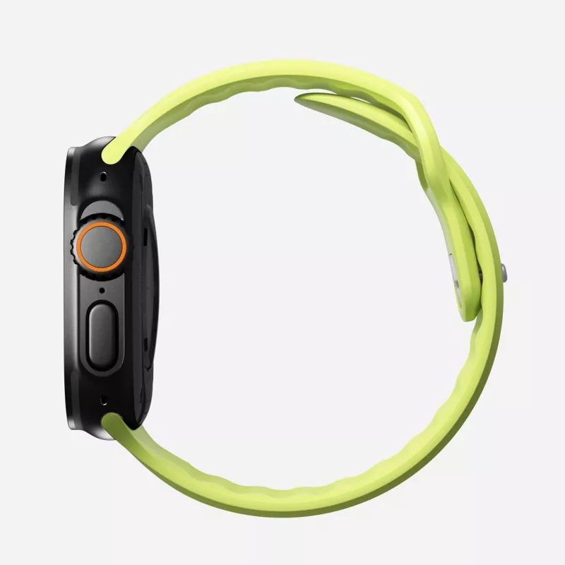 NOMAD Tempo Band - strap for Apple Watch 49mm with FKM (lumen)