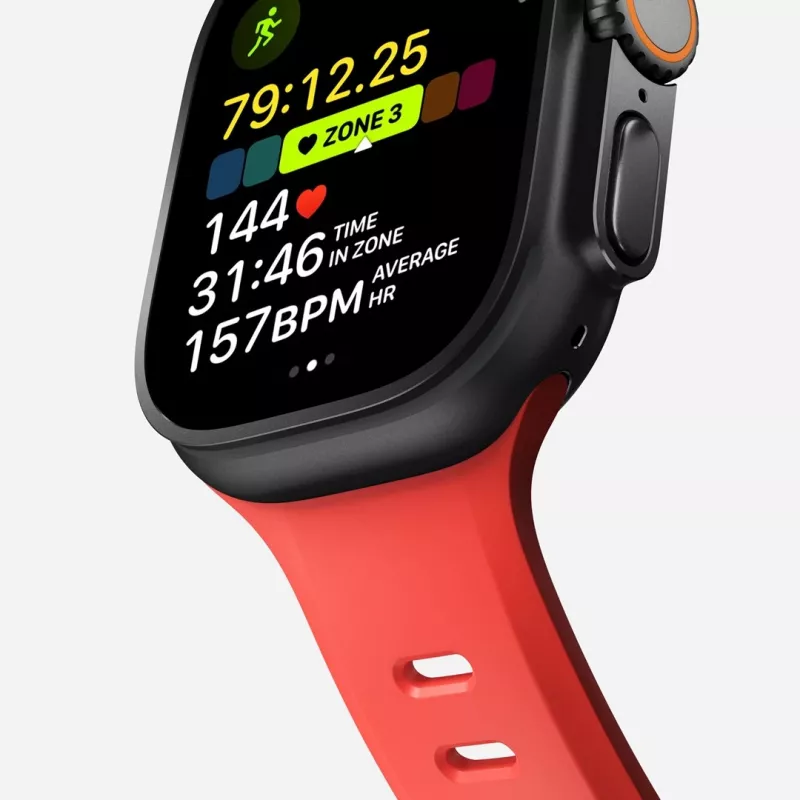 NOMAD Tempo Band - strap for Apple Watch 49mm with FKM (crush)