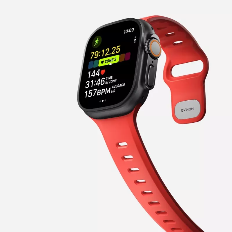 NOMAD Tempo Band - strap for Apple Watch 49mm with FKM (crush)