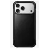 Mobile phone case Nomad Rugged Leather Case for iPhone 17 Pro Max, cover, leather + TPU + PC, fits 17.5 cm (6.9 inch) screen, black
