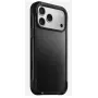 Mobile phone case Nomad Rugged Leather Case for iPhone 17 Pro Max, cover, leather + TPU + PC, fits 17.5 cm (6.9 inch) screen, black