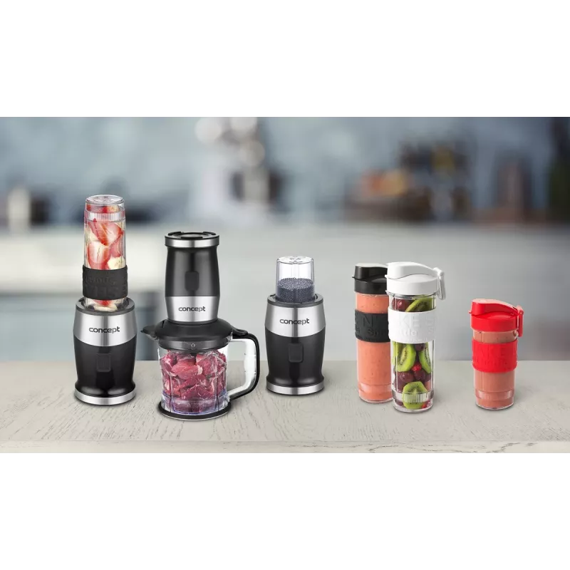 Concept SM3390 blender 1.2 L Immersion blender 700 W Black, Stainless steel