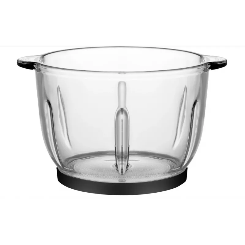Food processor Concept RM3300 with 2 L glass bowl, black, stainless steel housing, 220–240 V