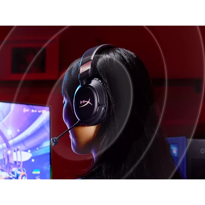 Wireless Gaming Headset HyperX Cloud Flight 2 — Circumaural, Black