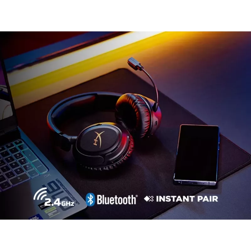 Wireless Gaming Headset HyperX Cloud Flight 2 — Circumaural, Black