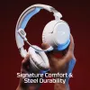 Wireless gaming headset KINGSTON HyperX Cloud Flight 2 with USB-C and Bluetooth, white