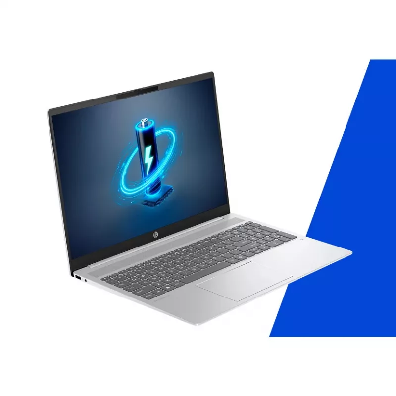 HP OmniBook 5 16-bc1004na AMD Ryzen™ 5 8540U Laptop 40.6 cm (16 inch) 2K 16 GB LPDDR5-SDRAM 512 GB SSD Wi-Fi 6 (802.11ax) Windows 11 Home Silver