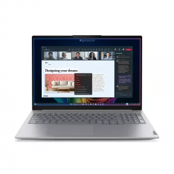 Lenovo ThinkBook 16 G9 IPL Copilot+ PC Intel Core Ultra 7 355 Laptop 40.6 cm (16 inch) WUXGA 32 GB DDR5-SDRAM 1 TB SSD Wi-Fi 7 (802.11be) Windows 11 Pro German Grey
