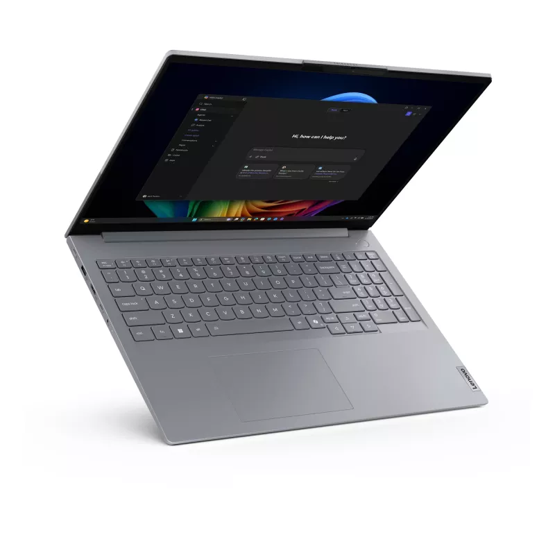Lenovo ThinkBook 16 G9 IPL Copilot+ PC Intel Core Ultra 7 355 Laptop 40.6 cm (16 inch) WUXGA 32 GB DDR5-SDRAM 1 TB SSD Wi-Fi 7 (802.11be) Windows 11 Pro German Grey