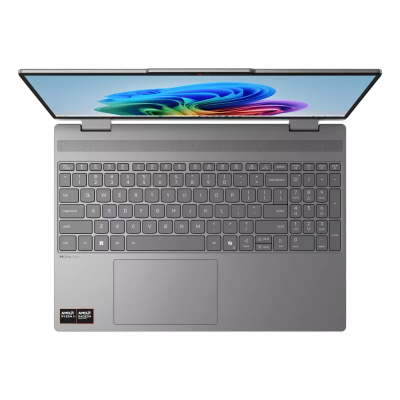 Lenovo IdeaPad 5 2-in-1 15AGP11 Copilot+ PC AMD Ryzen™ AI 5 430 Hybrid (2-in-1) 38.9 cm (15.3 inch) Touchscreen WUXGA 16 GB DDR5-SDRAM 512 GB SSD Wi-Fi 7 (802.11be) Windows 11 Home German Grey