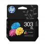 HP 303XL High Yield Tri-color Original Ink Cartridge, High, Cyan, Magenta, Yellow, Dye-based ink, 1 pc(s), 415 pages, Single pack