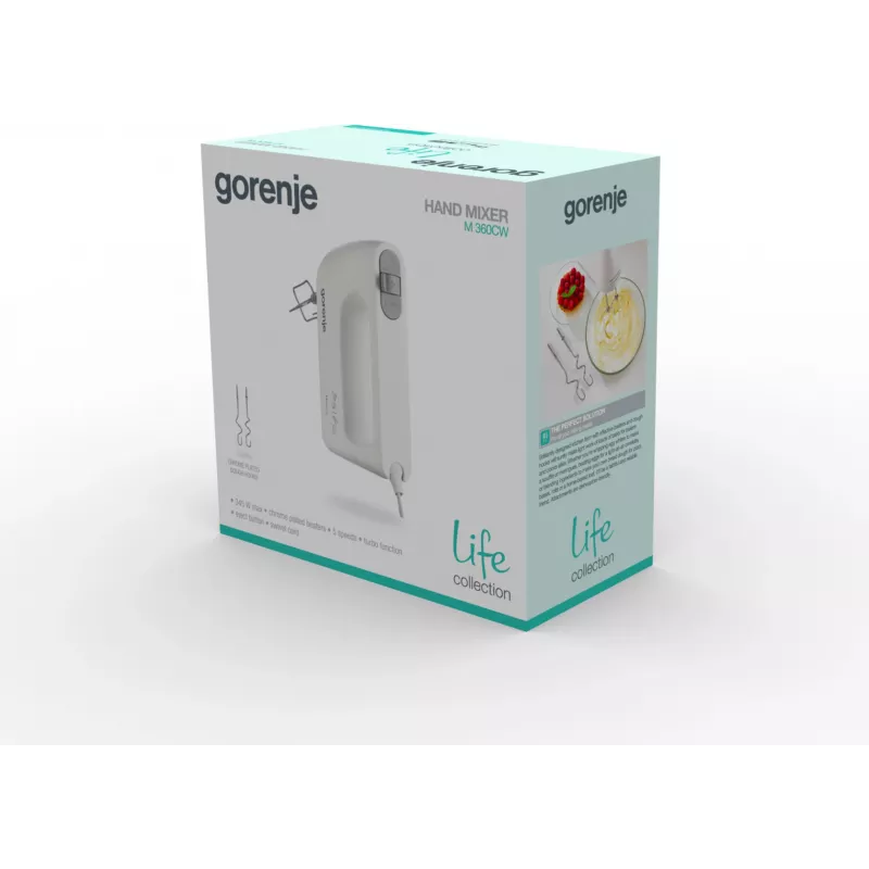Gorenje 733349 mixer Hand mixer 345 W White